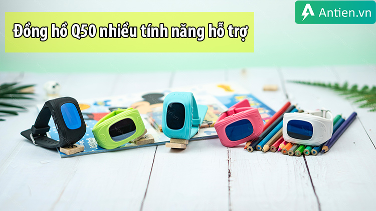 Đồng hồ định vị Q50 có tính năng hỗ trợ
