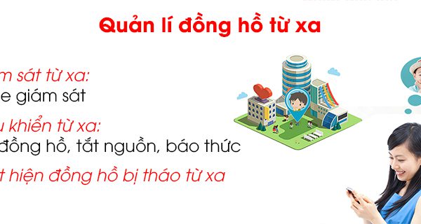 Quản lý, giám sát đồng hồ trẻ em từ xa